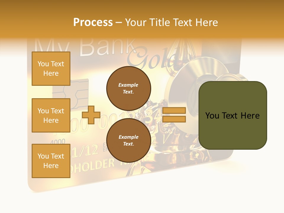 Key Abstract Financial PowerPoint Template