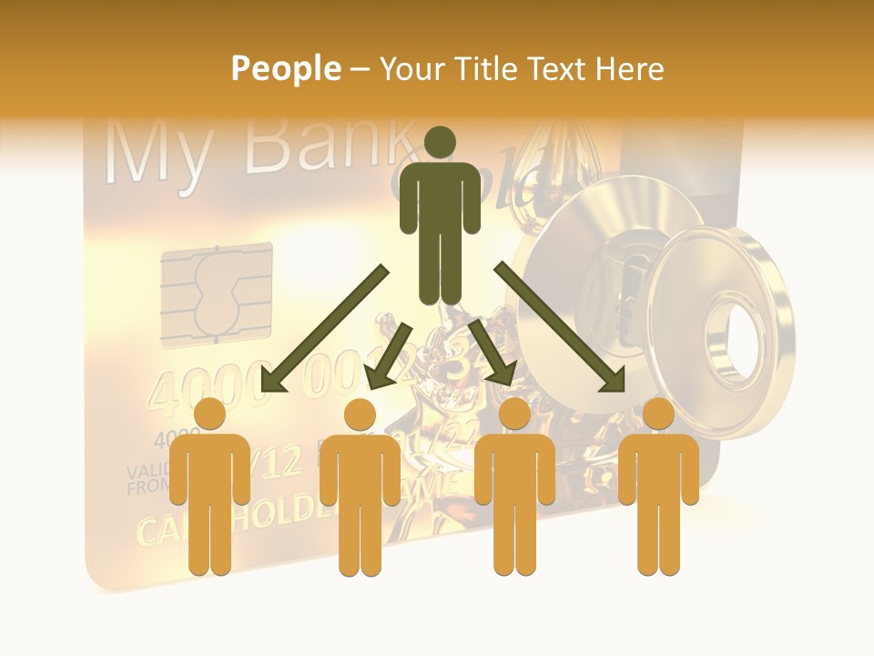 Key Abstract Financial PowerPoint Template