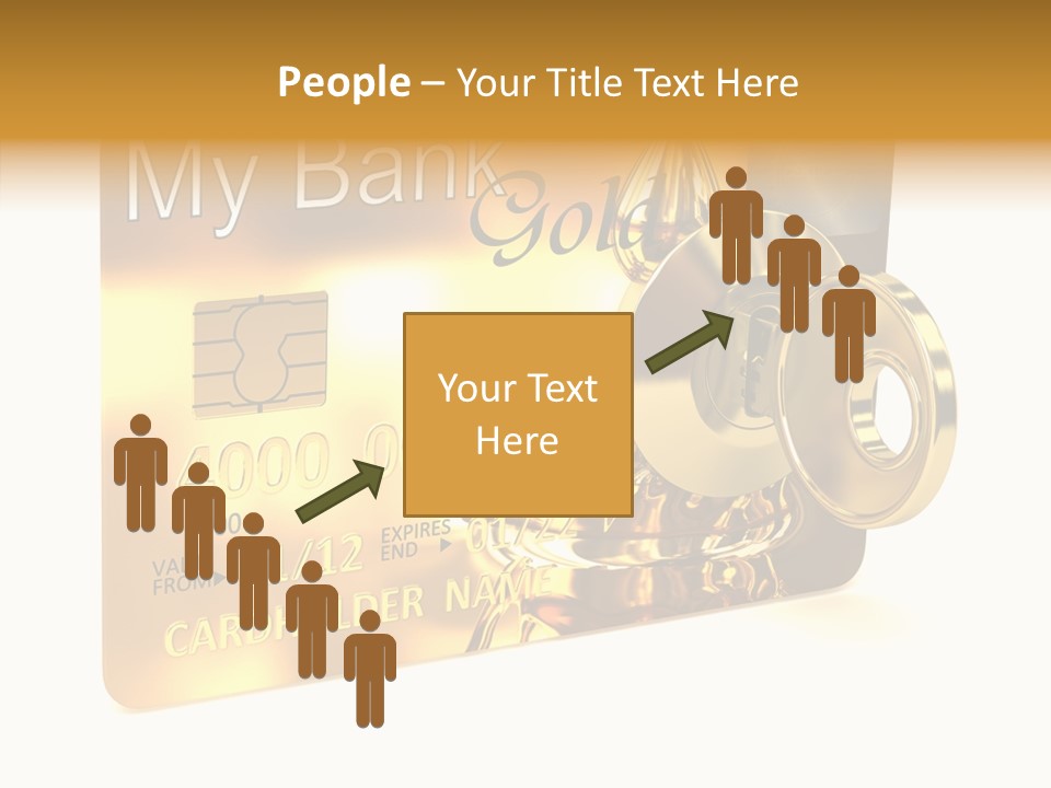 Key Abstract Financial PowerPoint Template