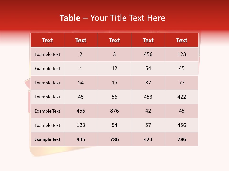 Symbol Golden Background PowerPoint Template