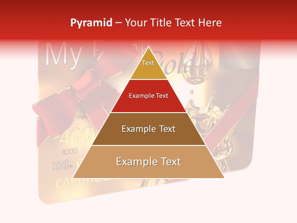 Symbol Golden Background PowerPoint Template