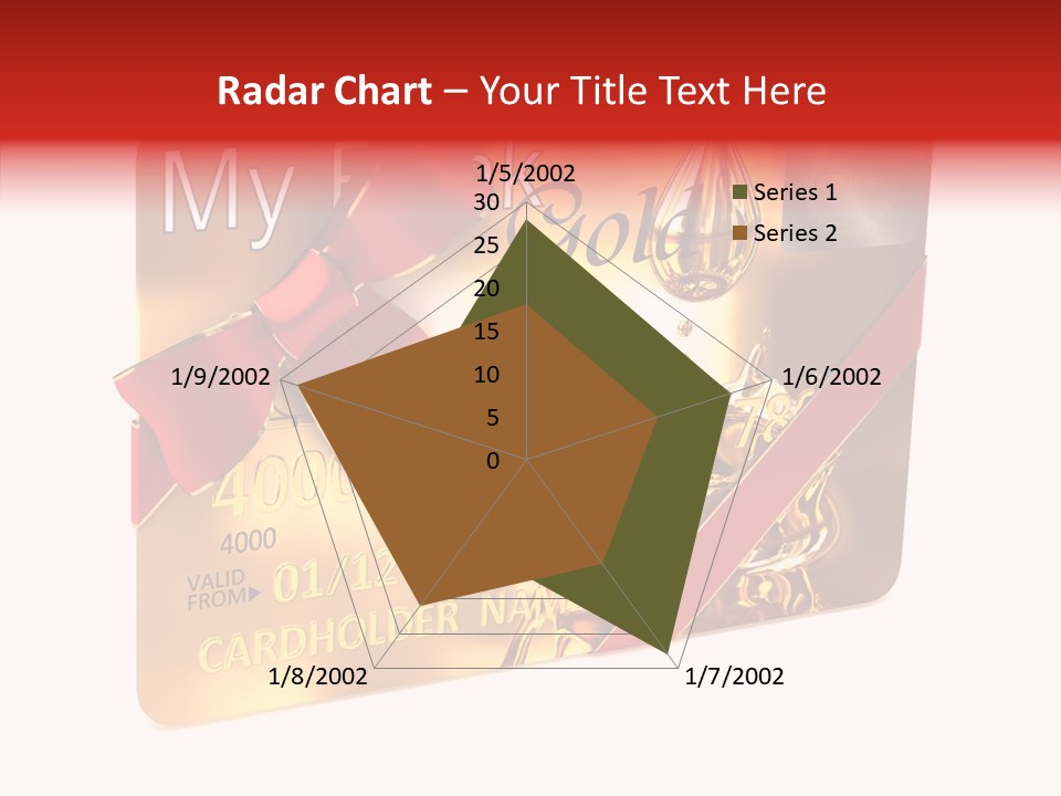 Symbol Golden Background PowerPoint Template