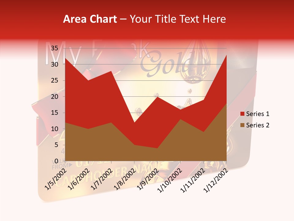 Symbol Golden Background PowerPoint Template