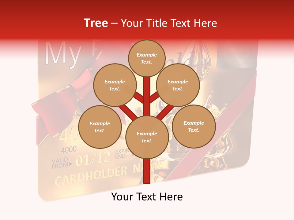 Symbol Golden Background PowerPoint Template