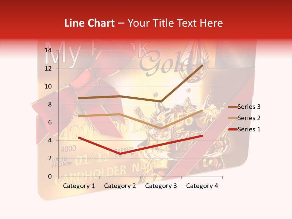 Symbol Golden Background PowerPoint Template