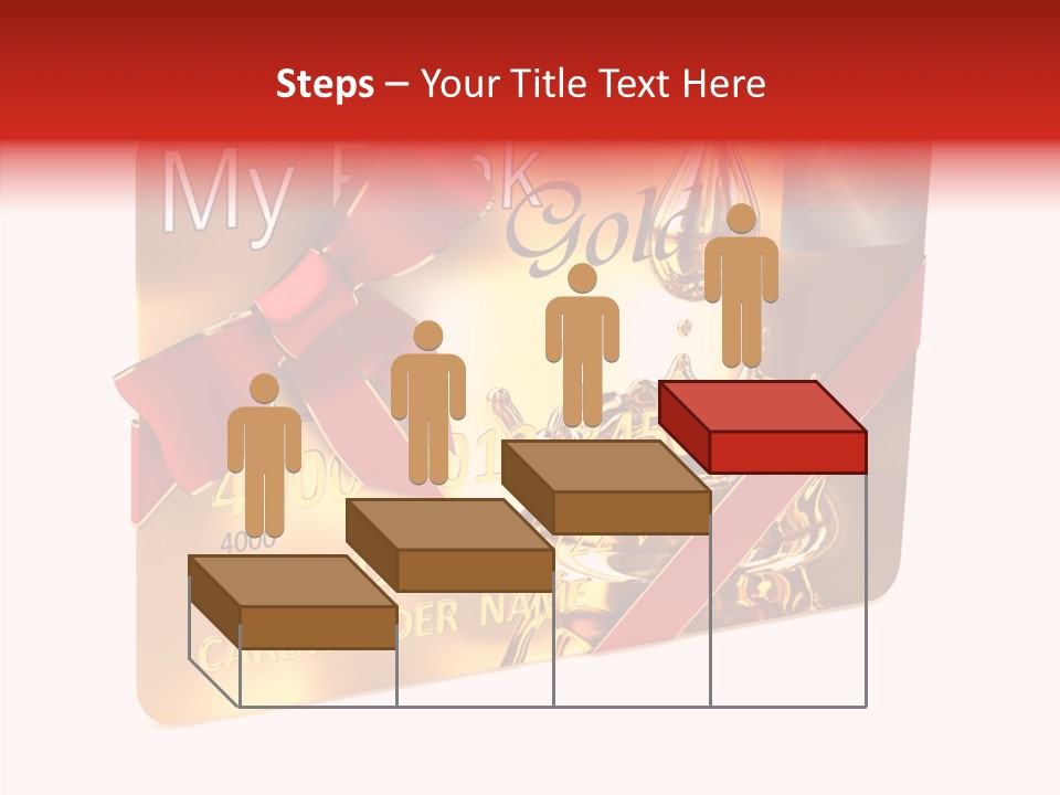 Symbol Golden Background PowerPoint Template