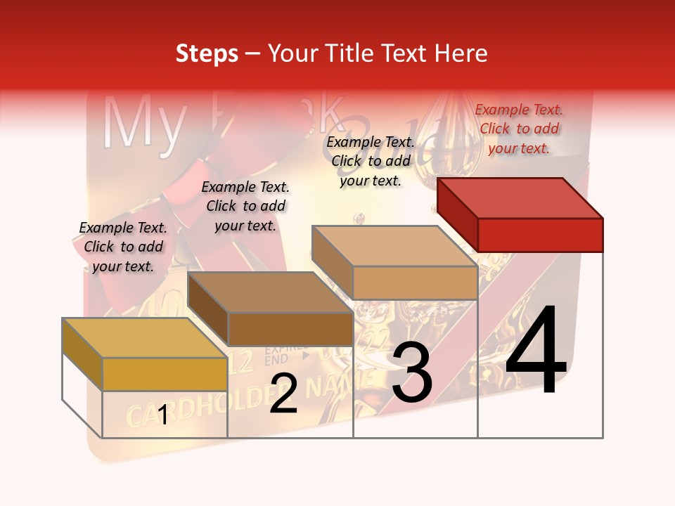 Symbol Golden Background PowerPoint Template