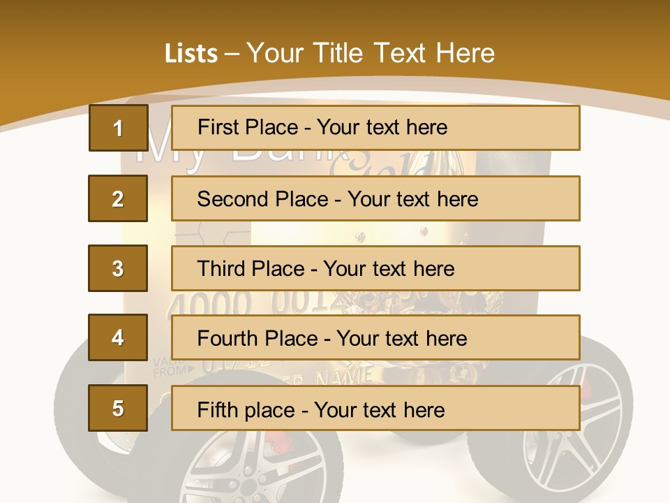 Purchase Studio Sign PowerPoint Template