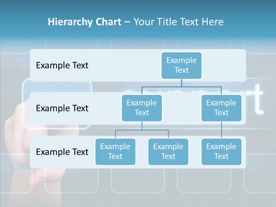 Information Customer Keyboard PowerPoint Template