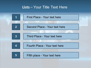 Touch Blonde Push PowerPoint Template