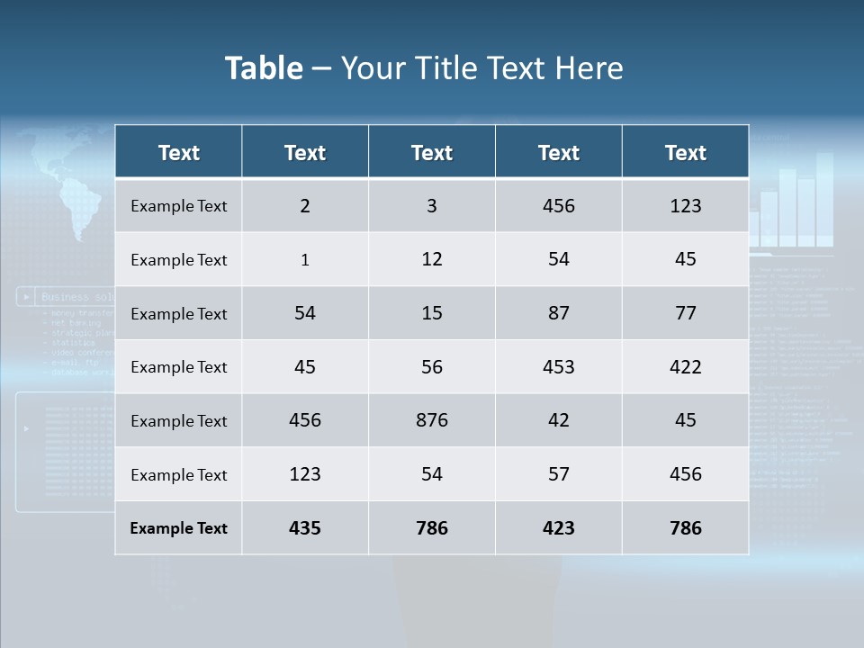 Touch Blonde Push PowerPoint Template