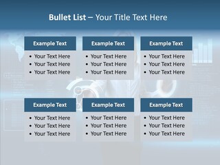 Touch Blonde Push PowerPoint Template
