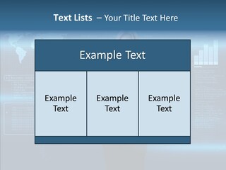 Touch Blonde Push PowerPoint Template