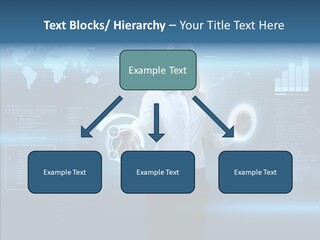 Touch Blonde Push PowerPoint Template