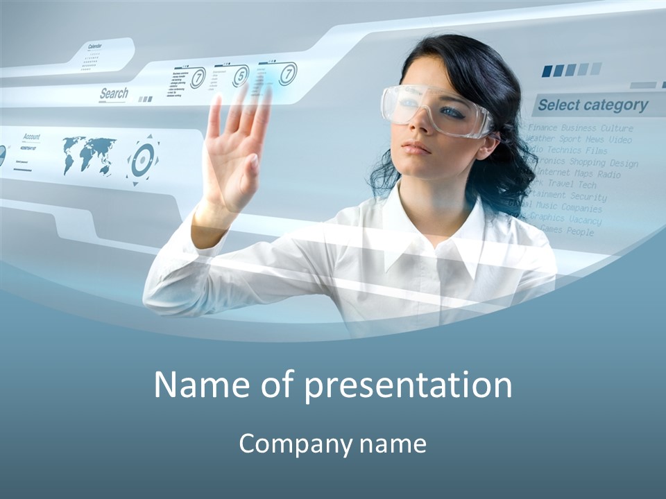 Calendar Navigate Business PowerPoint Template