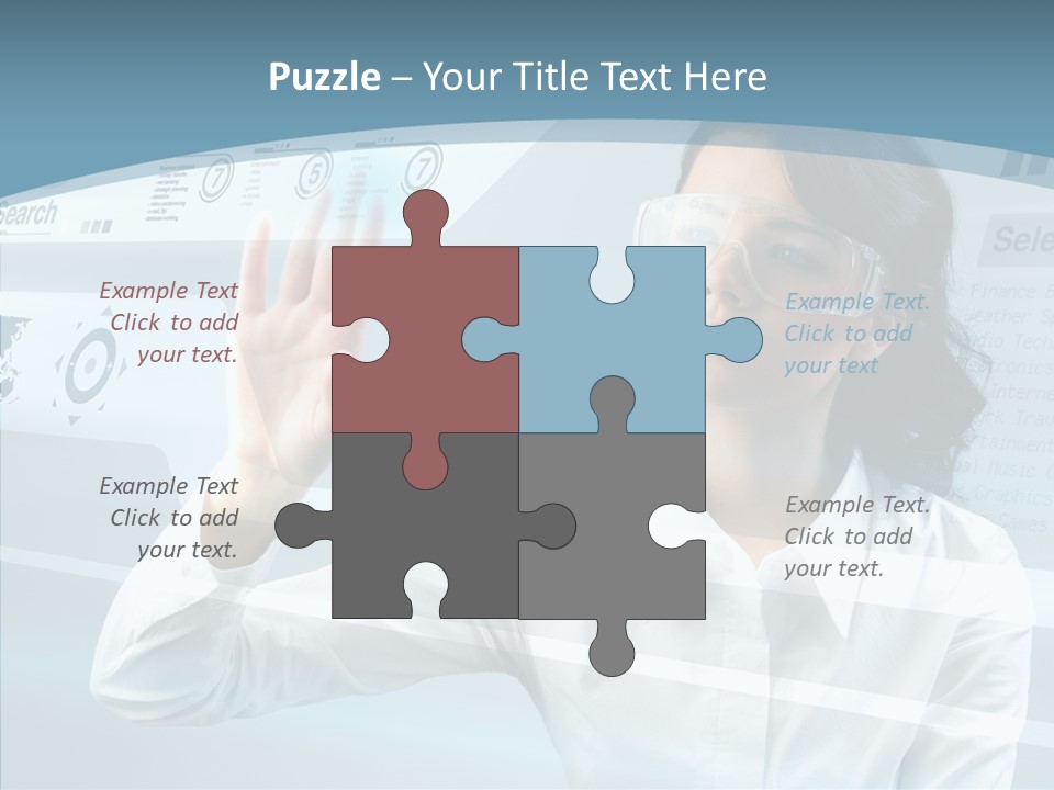 Calendar Navigate Business PowerPoint Template