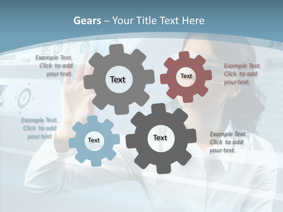 Calendar Navigate Business PowerPoint Template