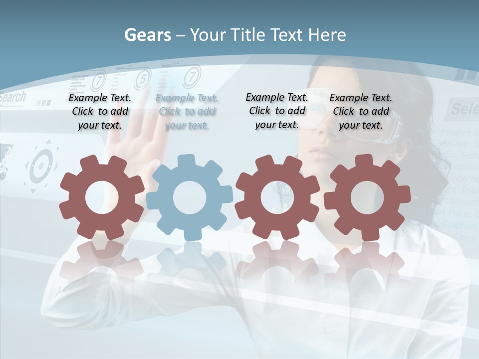 Calendar Navigate Business PowerPoint Template