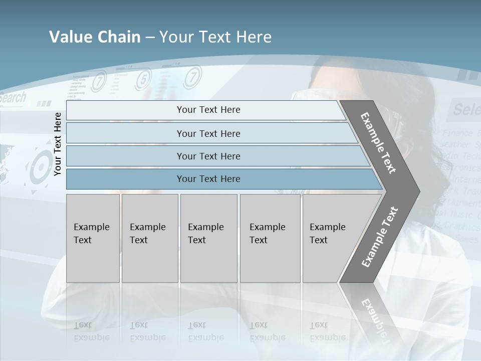 Calendar Navigate Business PowerPoint Template