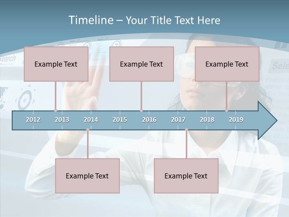 Calendar Navigate Business PowerPoint Template