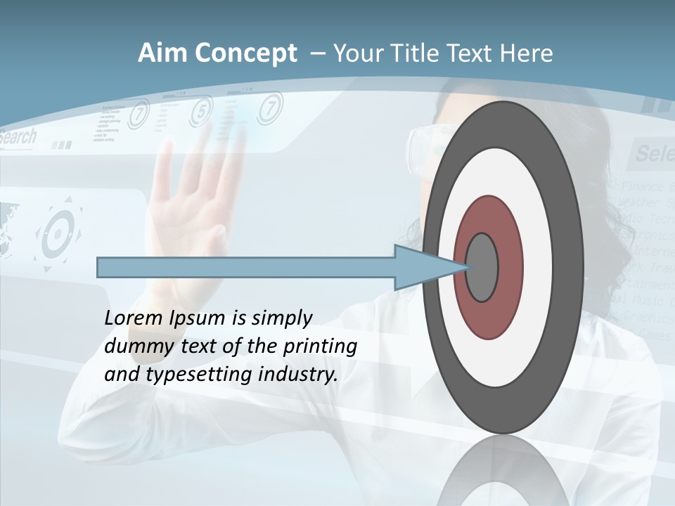 Calendar Navigate Business PowerPoint Template