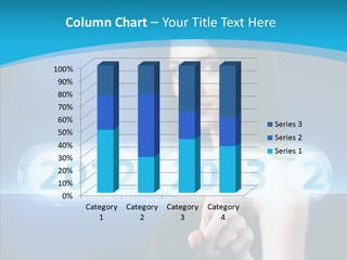 Computer Nummern Ziffern PowerPoint Template