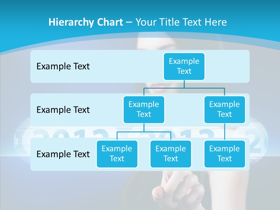 Computer Nummern Ziffern PowerPoint Template