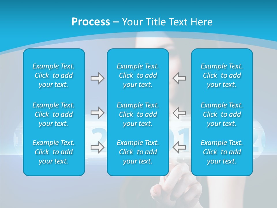 Computer Nummern Ziffern PowerPoint Template
