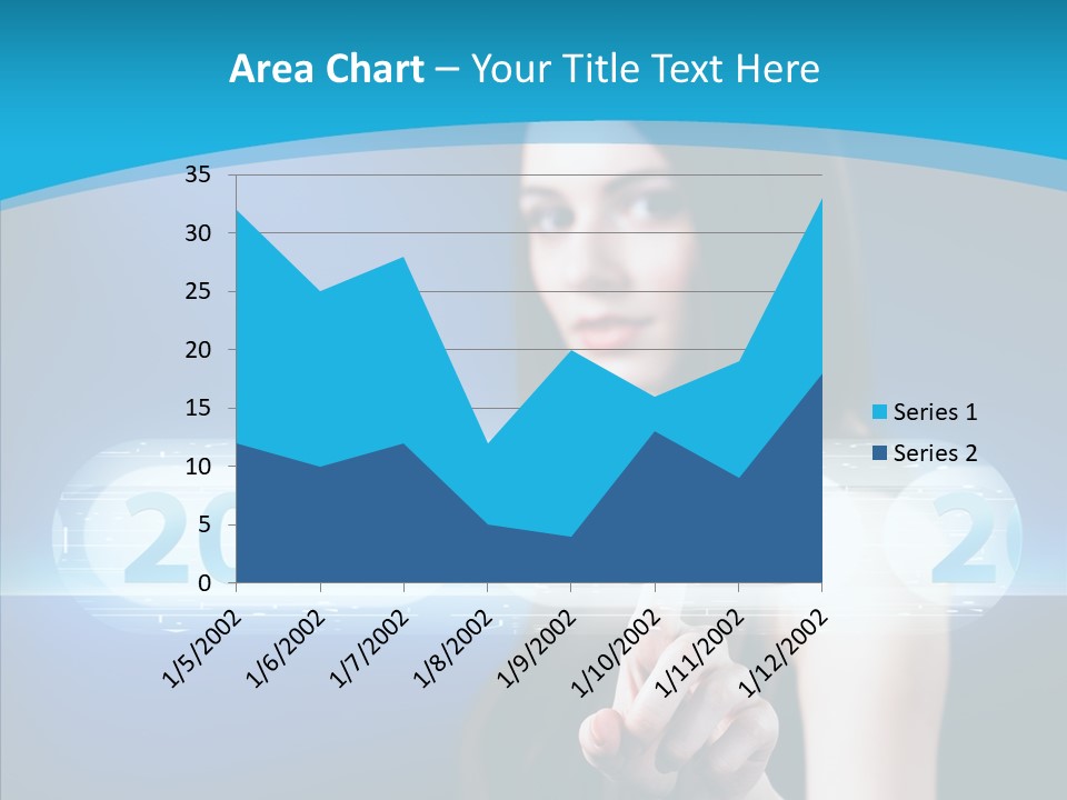Computer Nummern Ziffern PowerPoint Template