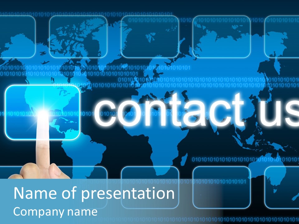 Message Innovation Connect PowerPoint Template