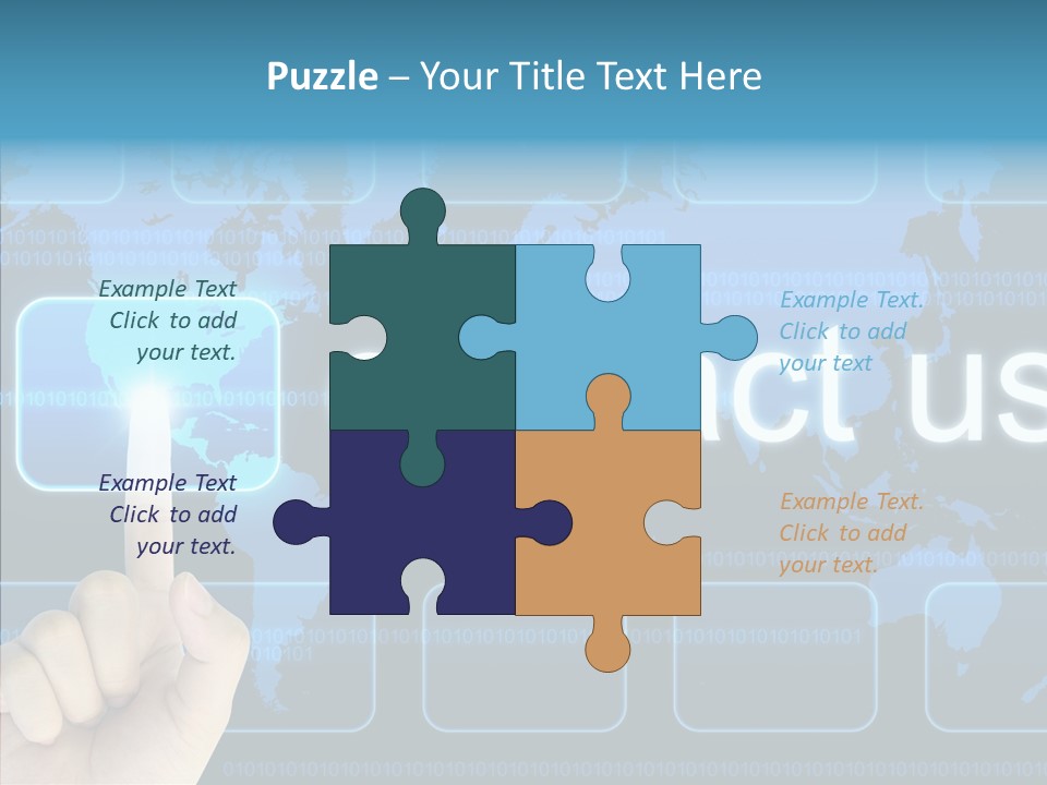 Message Innovation Connect PowerPoint Template