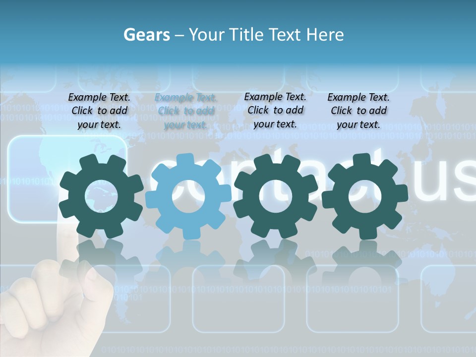 Message Innovation Connect PowerPoint Template