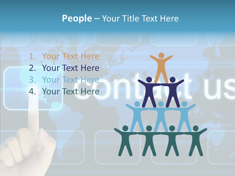 Message Innovation Connect PowerPoint Template