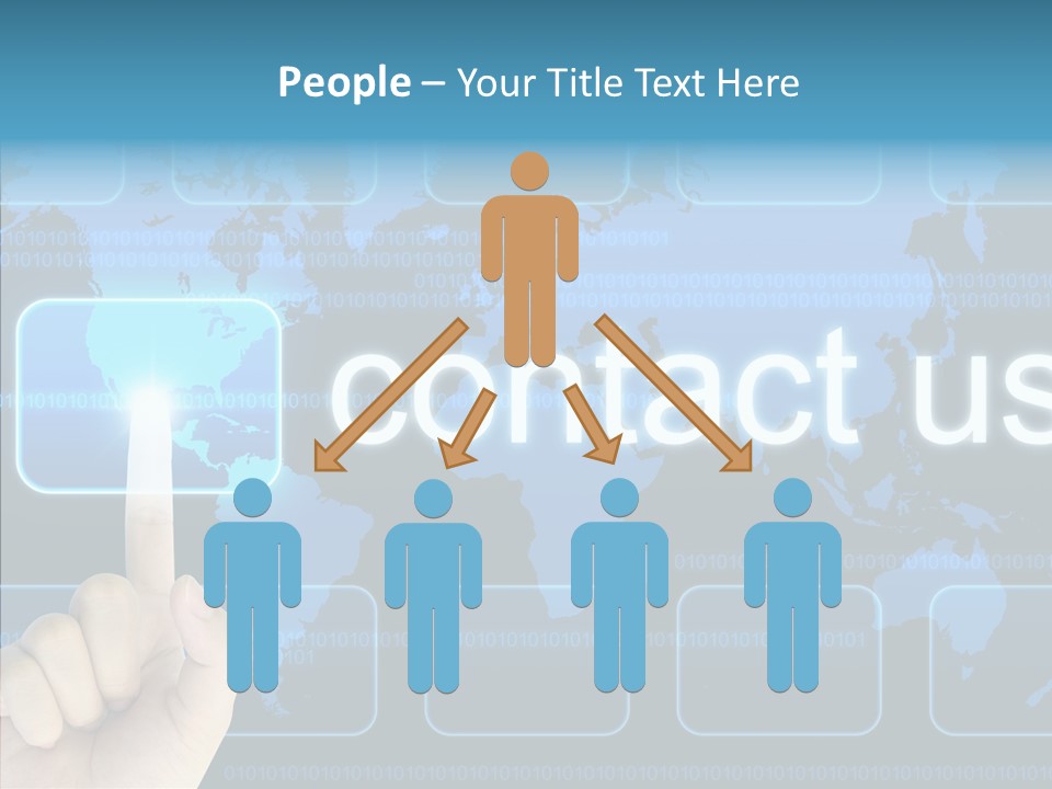Message Innovation Connect PowerPoint Template
