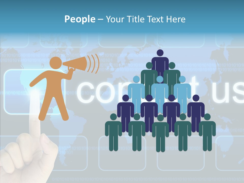 Message Innovation Connect PowerPoint Template