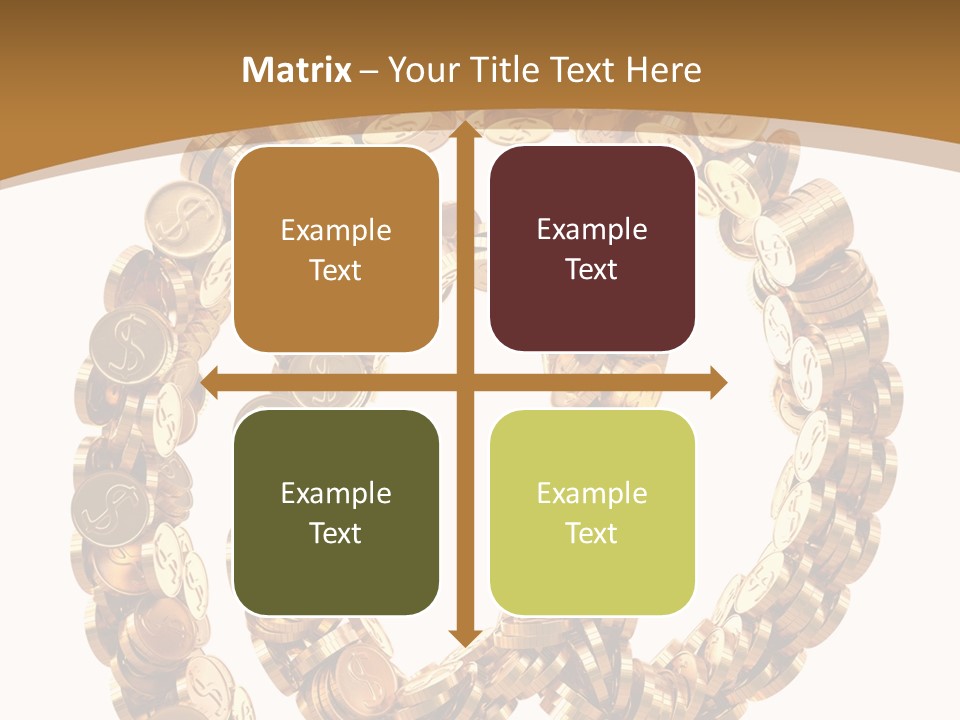 Currency Ideas Success PowerPoint Template