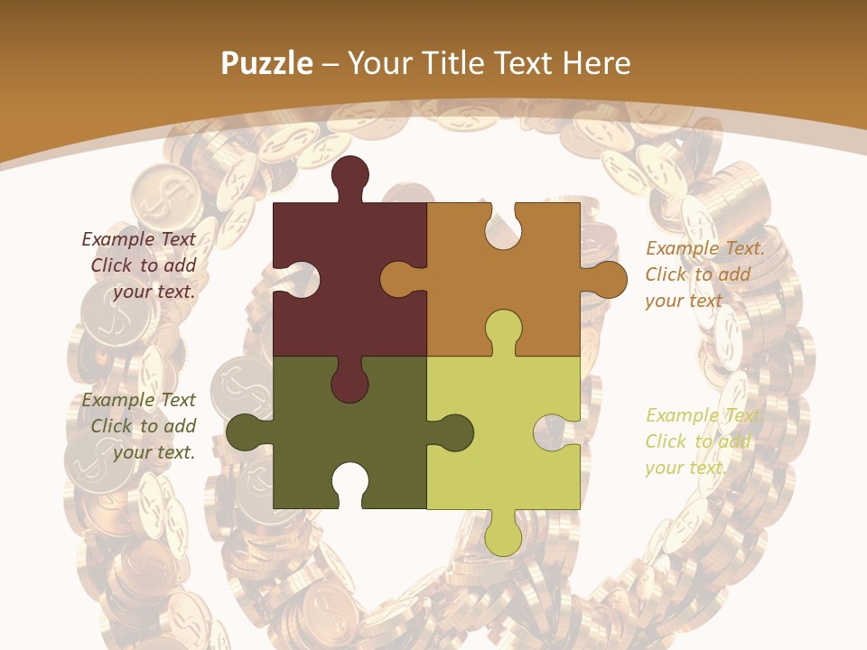 Currency Ideas Success PowerPoint Template