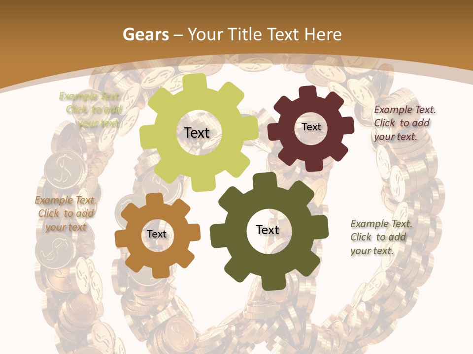 Currency Ideas Success PowerPoint Template