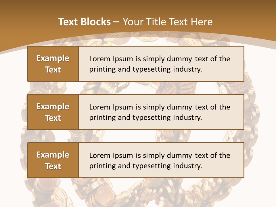 Currency Ideas Success PowerPoint Template