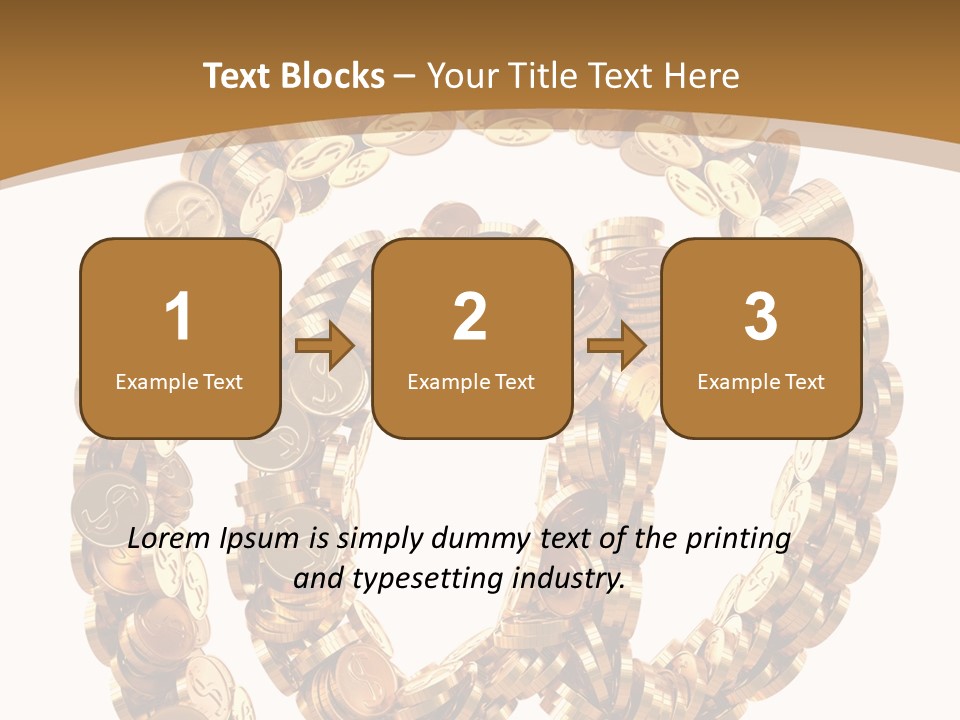 Currency Ideas Success PowerPoint Template