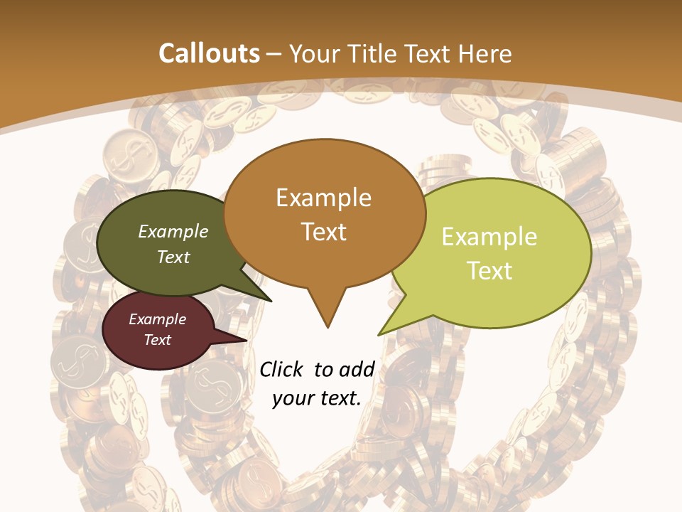 Currency Ideas Success PowerPoint Template