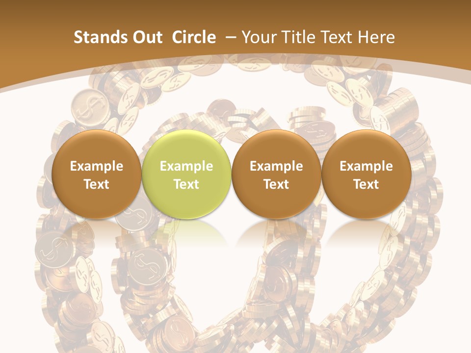 Currency Ideas Success PowerPoint Template