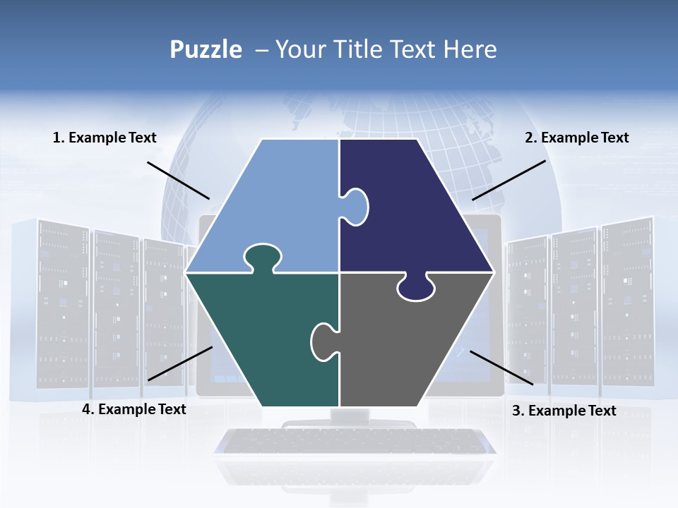 Work Storage Map PowerPoint Template