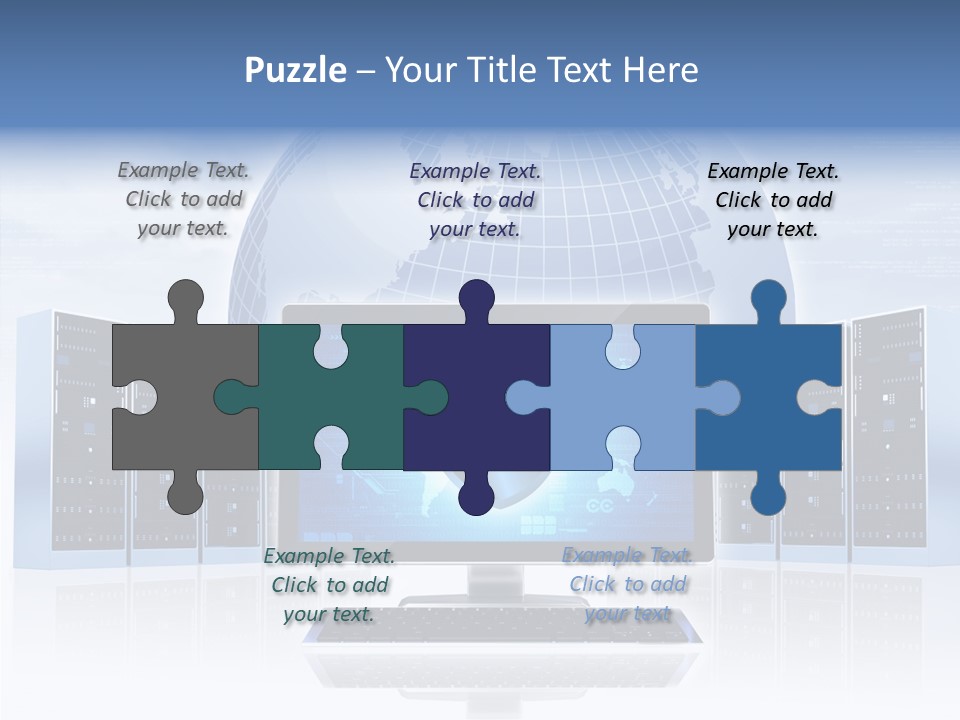 Work Storage Map PowerPoint Template