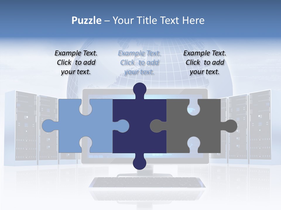 Work Storage Map PowerPoint Template