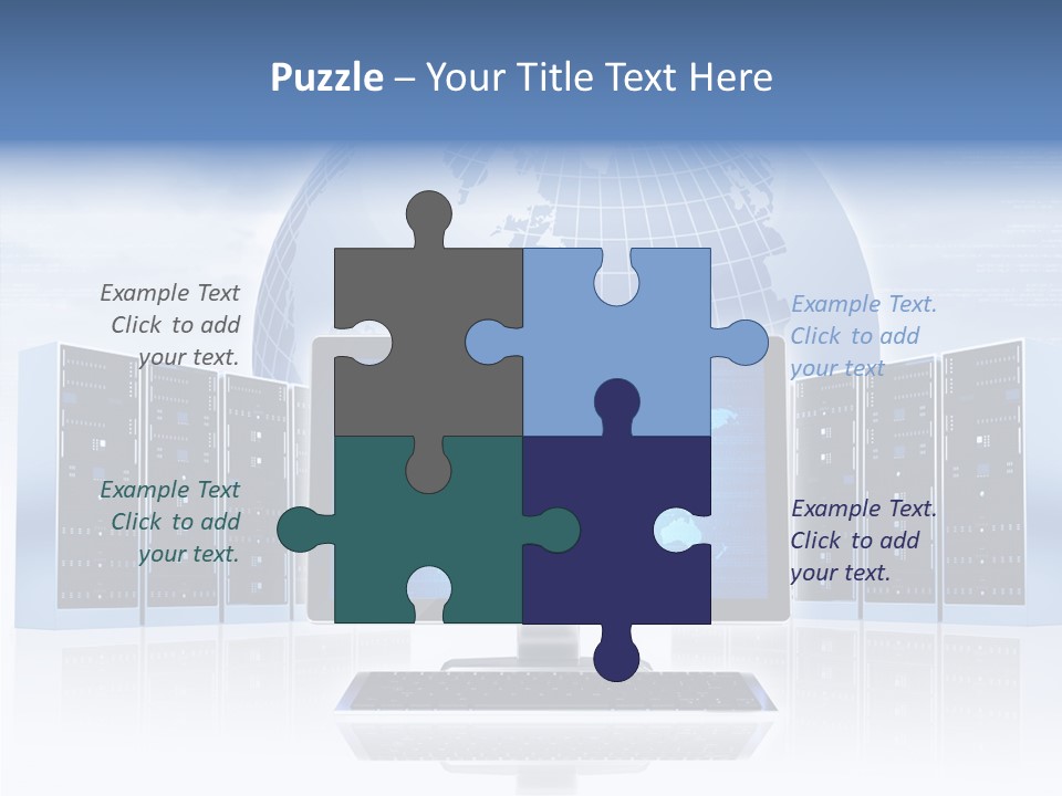 Work Storage Map PowerPoint Template