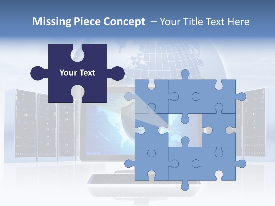 Work Storage Map PowerPoint Template