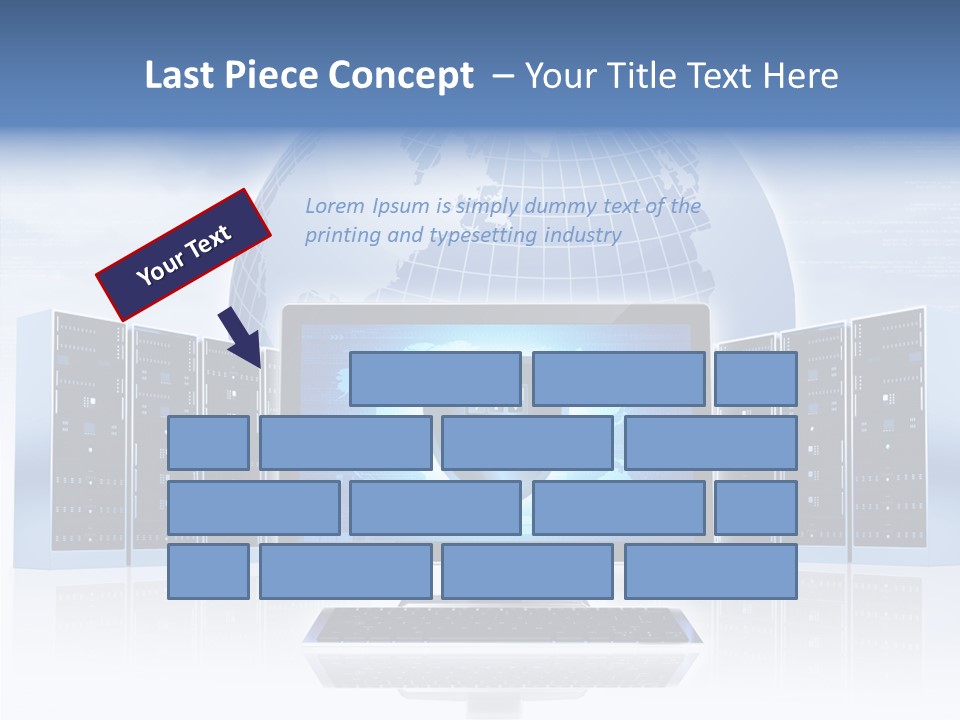 Work Storage Map PowerPoint Template