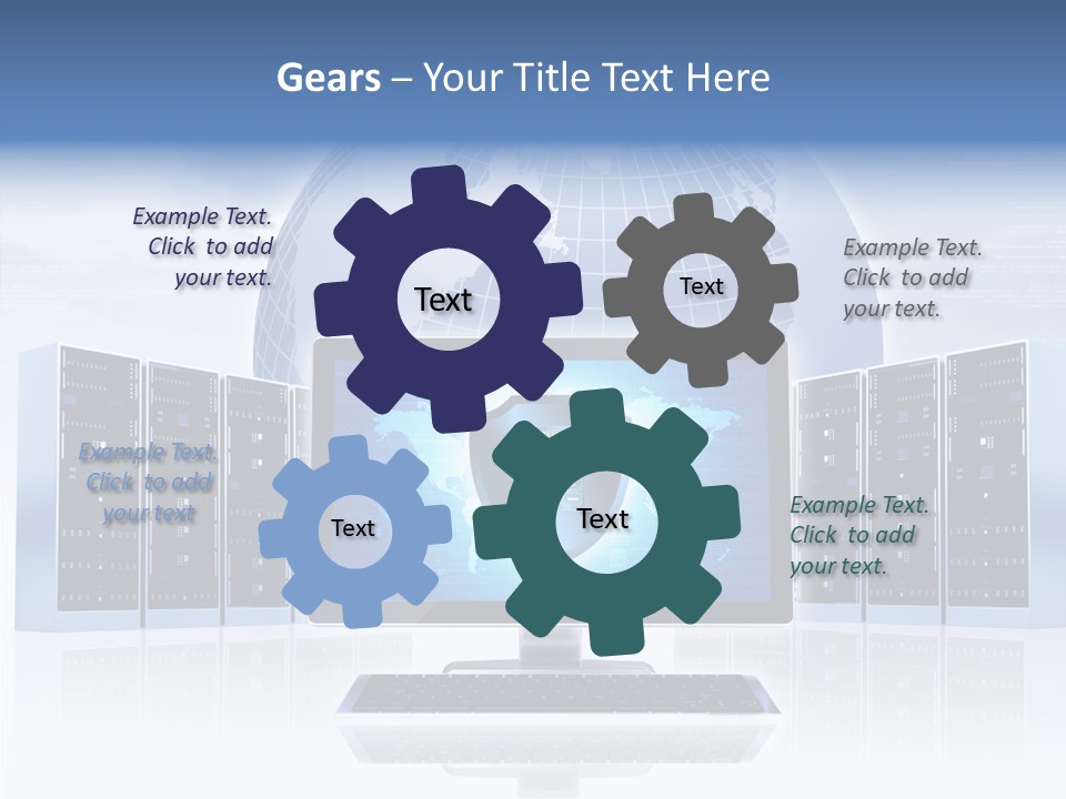 Work Storage Map PowerPoint Template