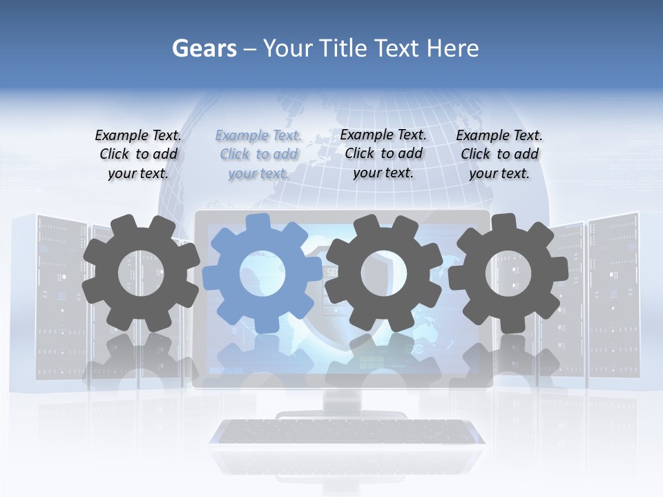 Work Storage Map PowerPoint Template